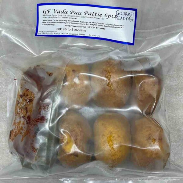 Gluten Free Vada Patties (pack of 6 with chutneys)